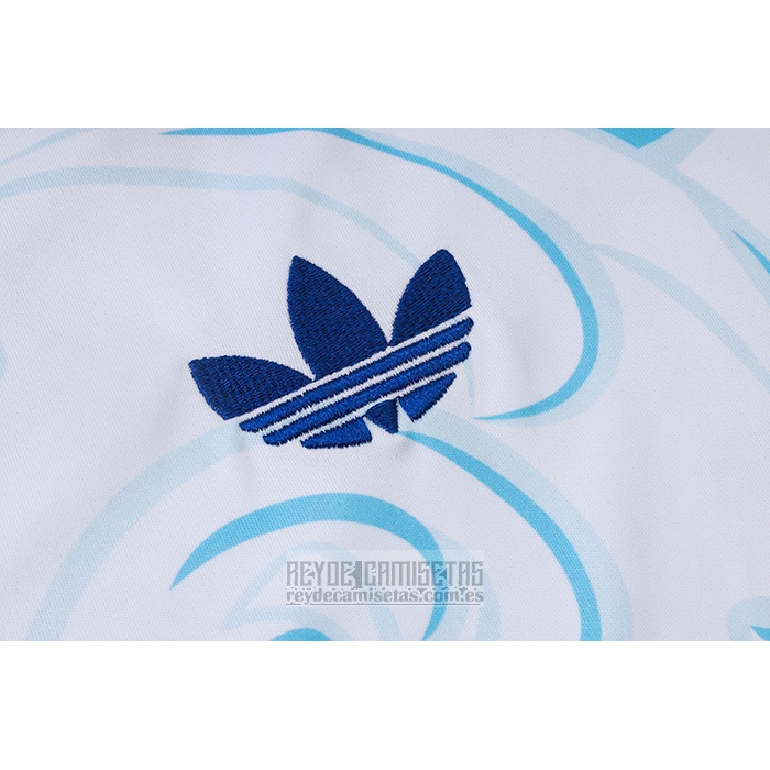 Chandal del Argentina Manga Corta 2026-2027 Blanco - Pantalon Corto